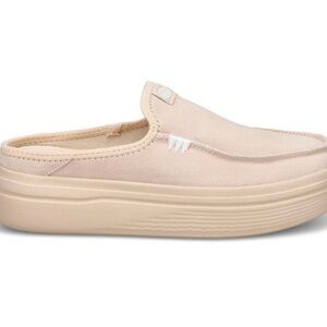 Hey Dude Austin Lift Blush Platform Slides